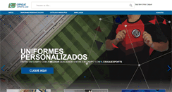 Desktop Screenshot of craquesports.com.br